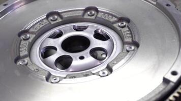 Car flywheel detail video