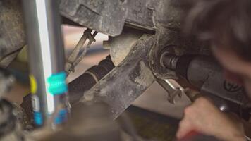 Car suspension repair video