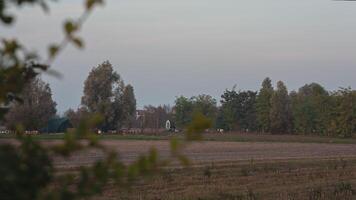 Rural landscape in autumn in Italy 3 video