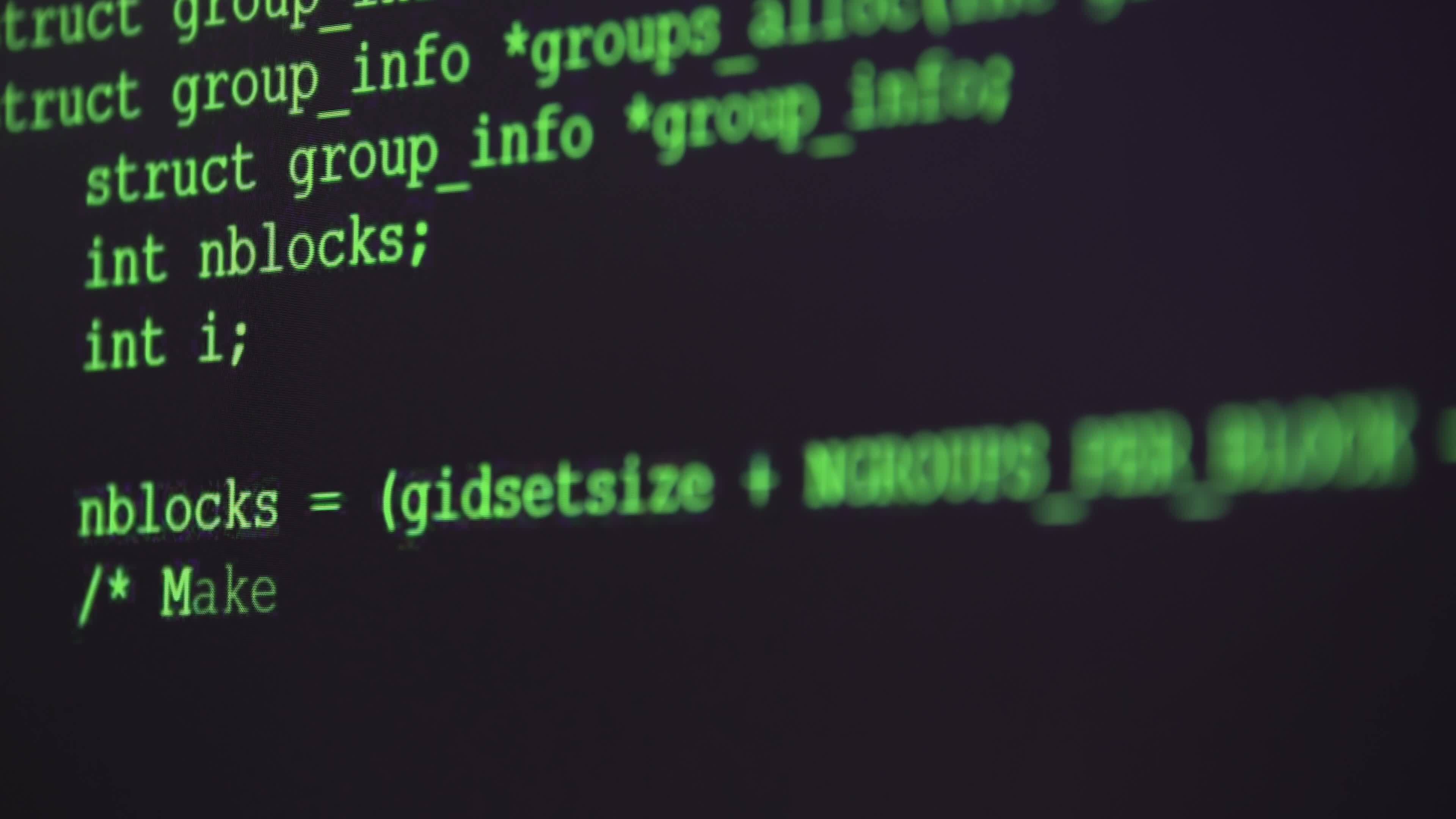 Coding screen scroll 9 41474757 Stock Video at Vecteezy