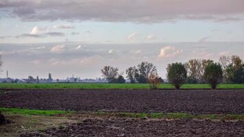 campo panorama Tempo lapso 2 video