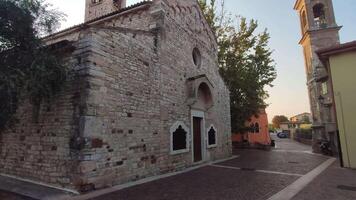 san severo Igreja dentro bardolino dentro Itália 4 video