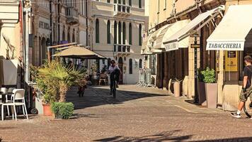 rovigo Italië 29 juli 2022 rovigo stad centrum visie video