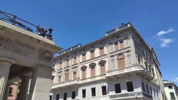 PADOVA ITALY 18 JULY 2020 View of the street that leads to Piazza Cavour in Padua video