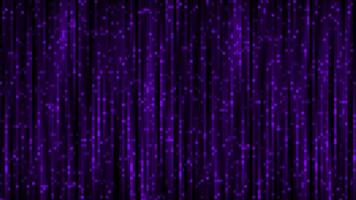 purple color bokeh particles gradient abstract background, futuristic glitter loop able background video