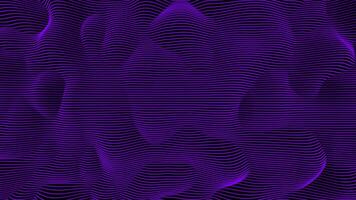 abstrato roxa cor horizontal linhas com abstrato padronizar em Preto fundo video