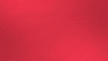 simple red color minimal geometrical pattern waves loop able background video