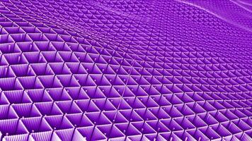 purple color 3d cube forming wave pattern simple and classy background, minimal shapes geometrical background video