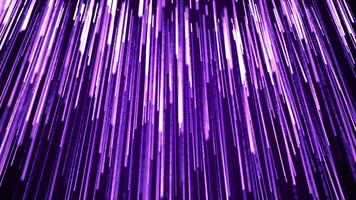 purple glowing particles shower falls down with moving particles, An elegant and deep abstract stage background video