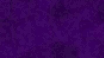 abstrakt Muster lila Farbe geometrisch Hintergrund, kreisförmig Punkte abstrakt Muster Hintergrund video