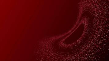 red color glitters elegant abstract pattern background video
