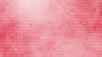 red color small abstract shapes geometrical looped abstract background video