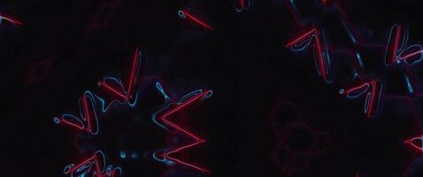 a red and blue abstract background with many lights video