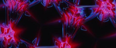 a red and blue abstract background with a black background video