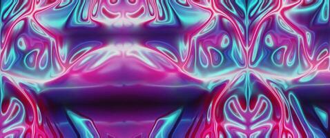 een psychedelisch achtergrond met blauw en roze kleuren video