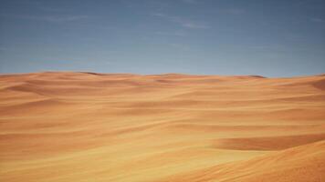 Dunes and desert landscape - slow atmospheric movement shot video