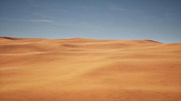 dune, arancia sabbia deserto ambiente, lento in movimento tiro nel deserto ambiente video