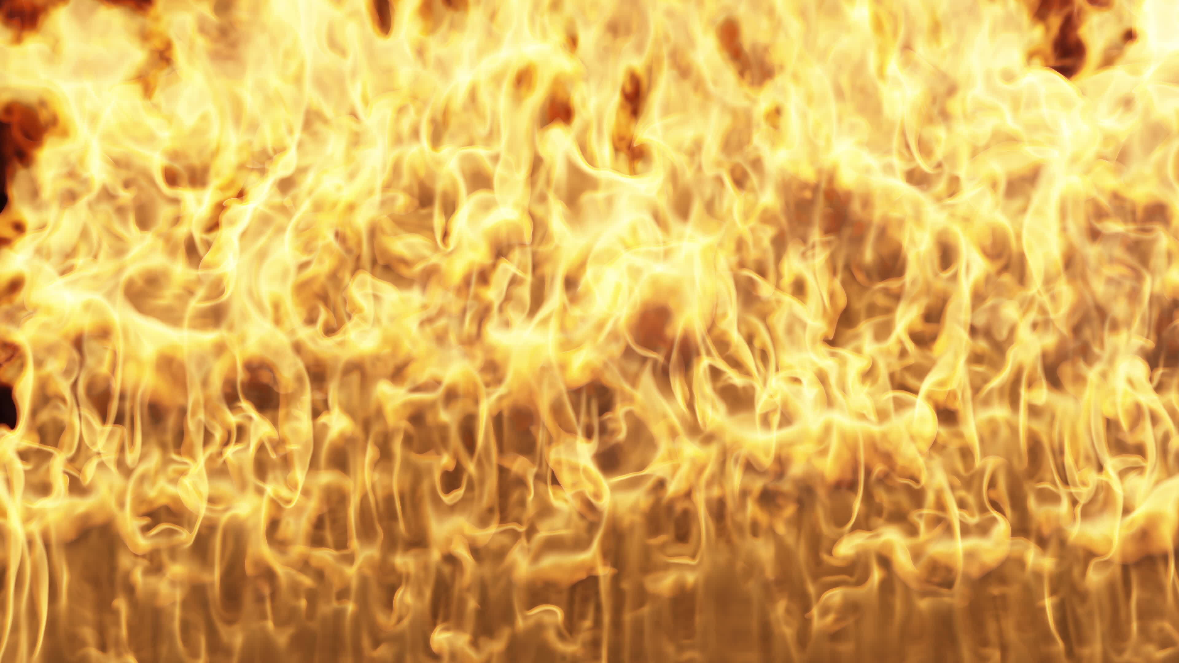 Huge wall of fire burning VFX element 4K Pro Res, 60fps 41479184 Stock Video at Vecteezy