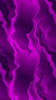 violet abstrait ondulé Contexte boucle animation video