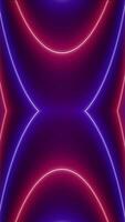 Neon Purple Red Lights Overlay Background Animation video