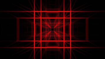 Red and White Abstract Squares Moving Background VJ Loop video