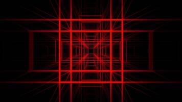 Red and White Abstract Squares Moving Background VJ Loop video