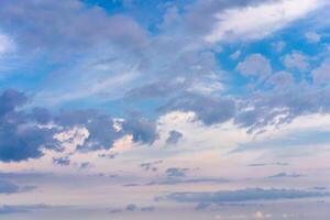 Dramatic cloud sky background Heawy rainy clouds Beautiful cloudscape photo