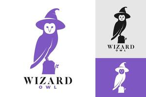 Vector Wizard Bird Owl Design