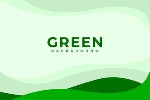 Green Abstract Background Vector Design