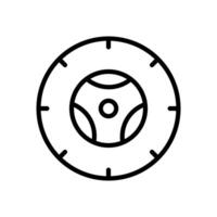 tire icon symbol vector template