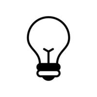 lamp icon symbol vector template