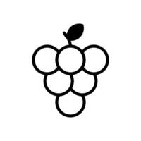 grape icon symbol vector template