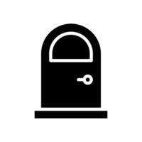 door icon symbol vector template