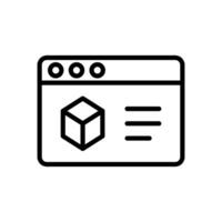 3d modelling icon symbol vector template