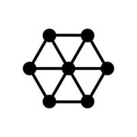 neural network icon symbol vector template