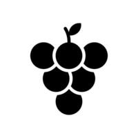 grape icon symbol vector template