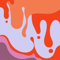 abstract background with full retro colour vector