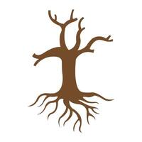 root of the tree icon logo vector design template