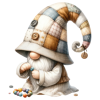 ai généré artisanat gnome illustration. png