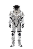 ai genererad astronaut i vit modern Plats kostym png