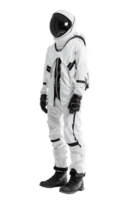 ai generado astronauta en blanco moderno espacio traje png