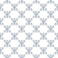 Nuclear Energy vector Radiation outline seamless pattern