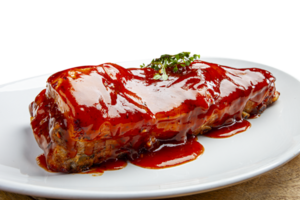 Roast Pork Ribs with BBQ Sauce png