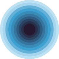 cirkel skikten abstrakt, abstrakt modern lutning horisontell, nyanser av färger. png