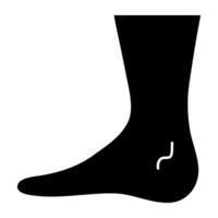 Perfect design icon of foot vector