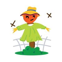 Trendy Scarecrow Concepts vector