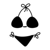 Premium design icon of swimwear vector