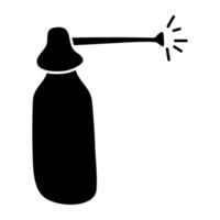 Trendy design icon of inhaler vector