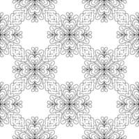 Vector seamless pattern background. Elegant luxury texture for wallpapers, backgrounds and page fill.
