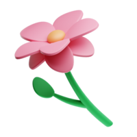 3d ilustração rosas png